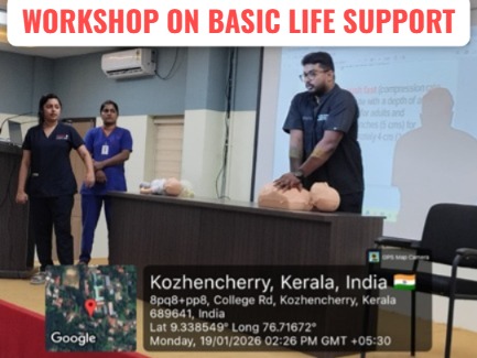 WORKSHOP ON BASIC LIFE SUPPORT